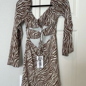 12th Tribe Zebra Dress